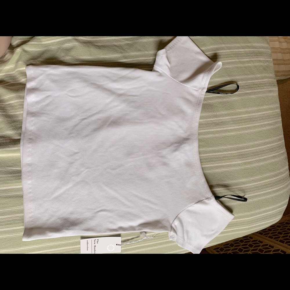 Forever 21 white off-shoulder tshirt